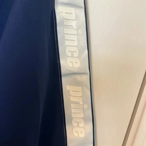 NWT Prince Men’s Pickleball Front Full Zip Warm-up Jacket Size XXL Navy White - Picture 7 of 8